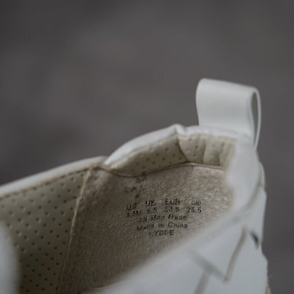 Franco Sarto Hydee Slip-On Espadrilles Women's 8.5M White Woven Casual Beachy - Picture 8 of 9